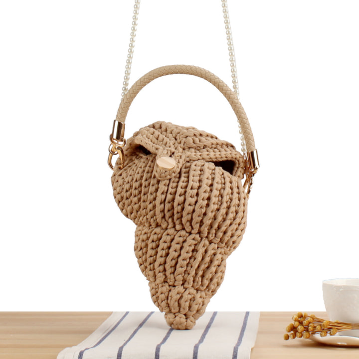 Shell-Design Handbag Bowlift