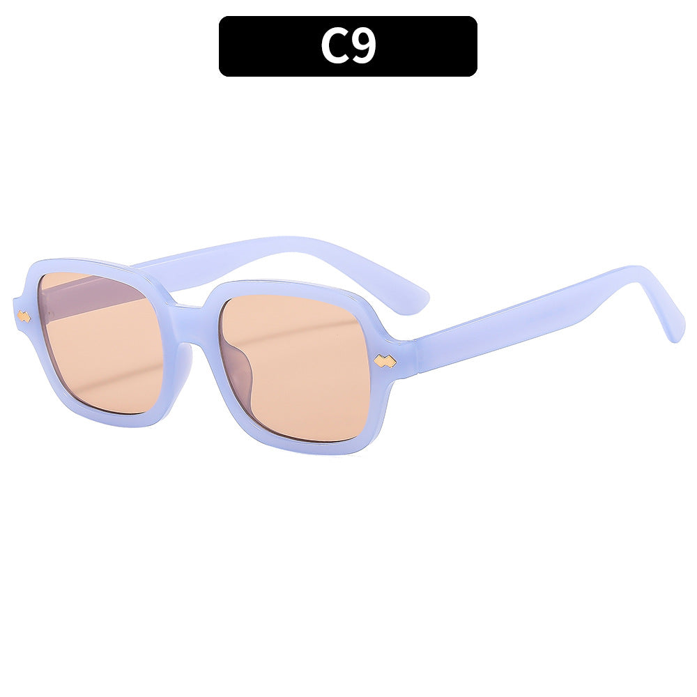 Unique Geometric Shield Sunglasses