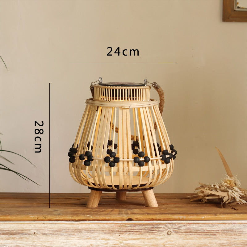 Handcrafted wooden lantern Bowlift