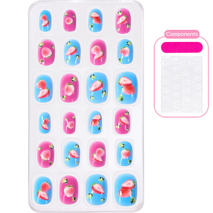 Themed Summer Beach Nail Art Press-On Nails Bowlift
