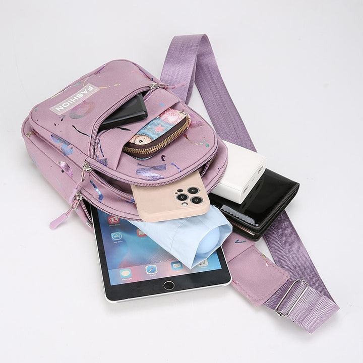 Colorful Artistic Sling Bag Bowlift