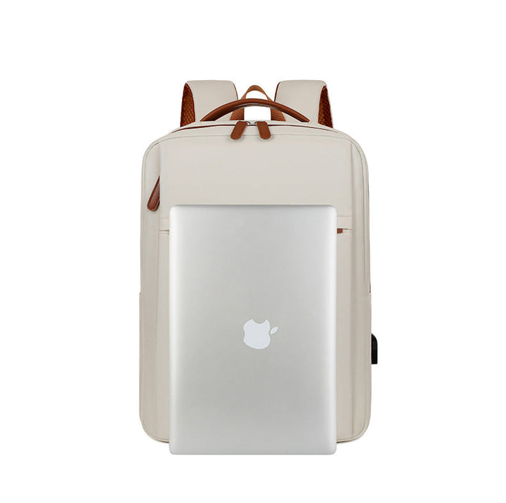 BowLift | TechPort Laptop Backpack with USB Charging Port – Water-Resistant Design for 15.6-Inch Laptops