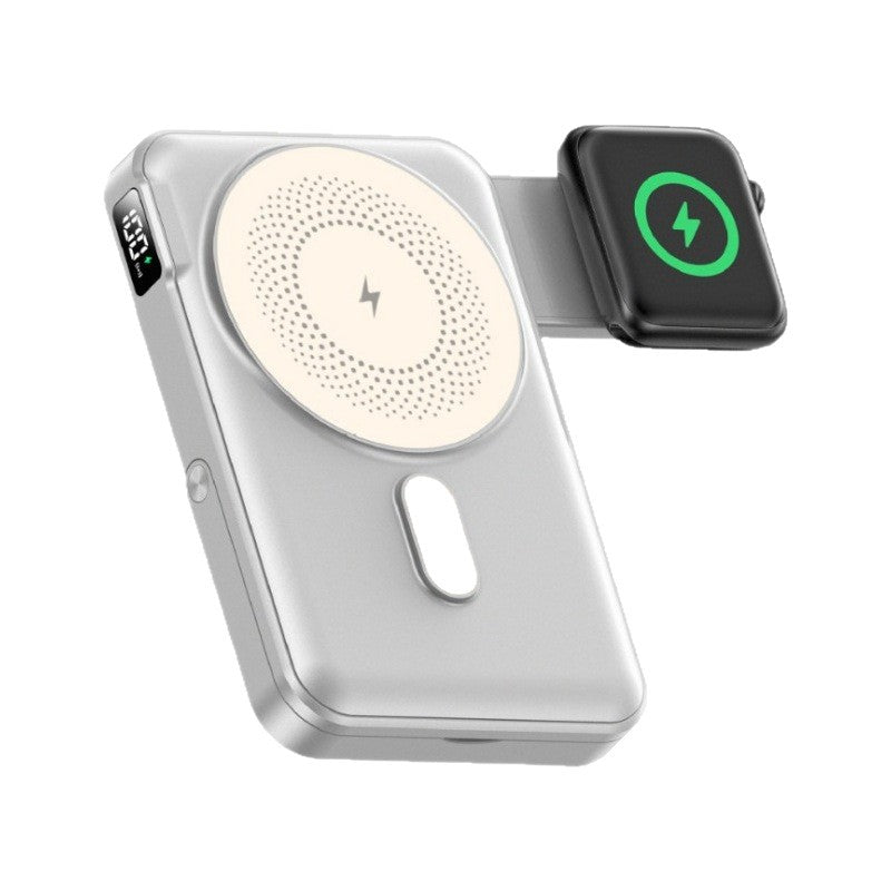 Wireless charger with integrated stand Bowlift