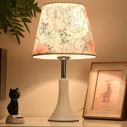 Artistic Floral Table Lamp