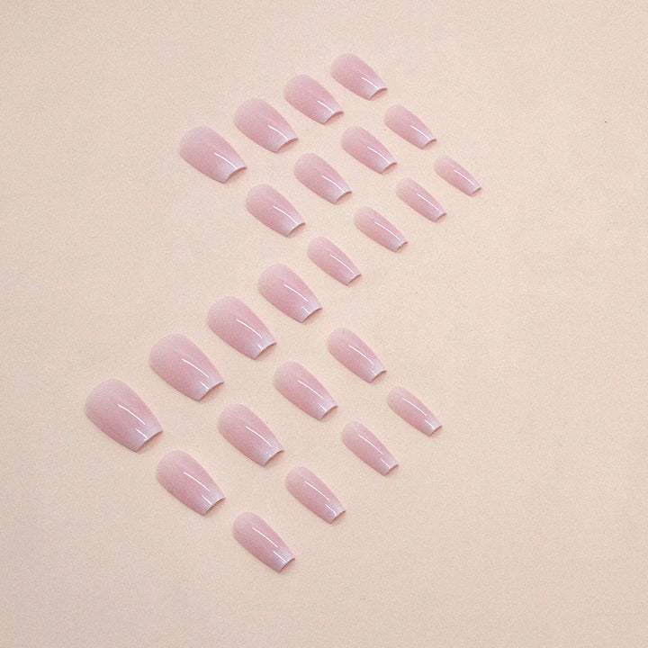 Elegant Square Tip Press-On Nail Extensions Bowlift