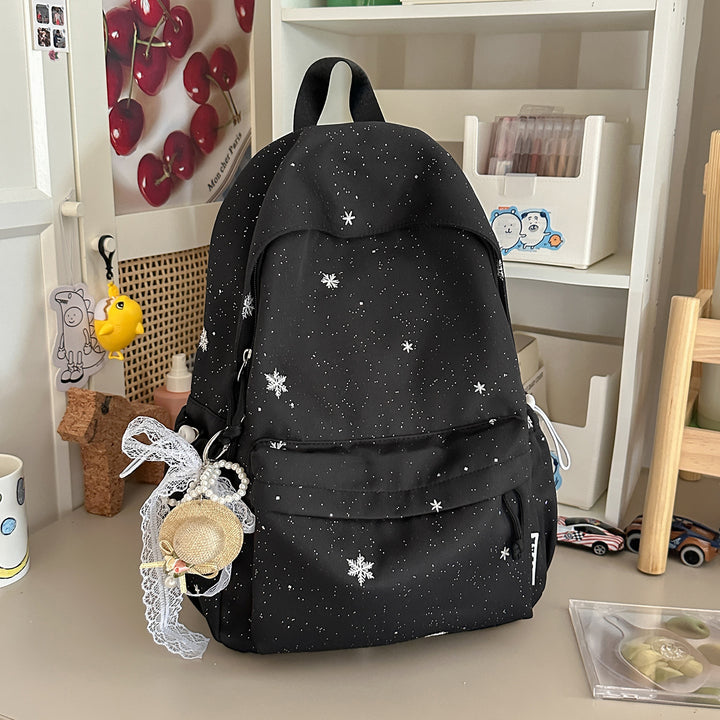 Fun-Themed Embellished School Backpack
