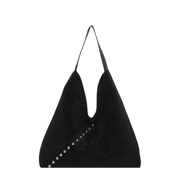 WoUnique Textured Suede Hobo Bag Bowlift