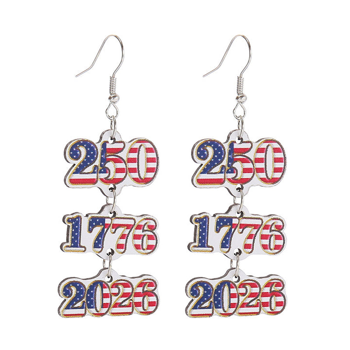 Women take statement earrings with cowboy hat heart and bow pendant Bowlift