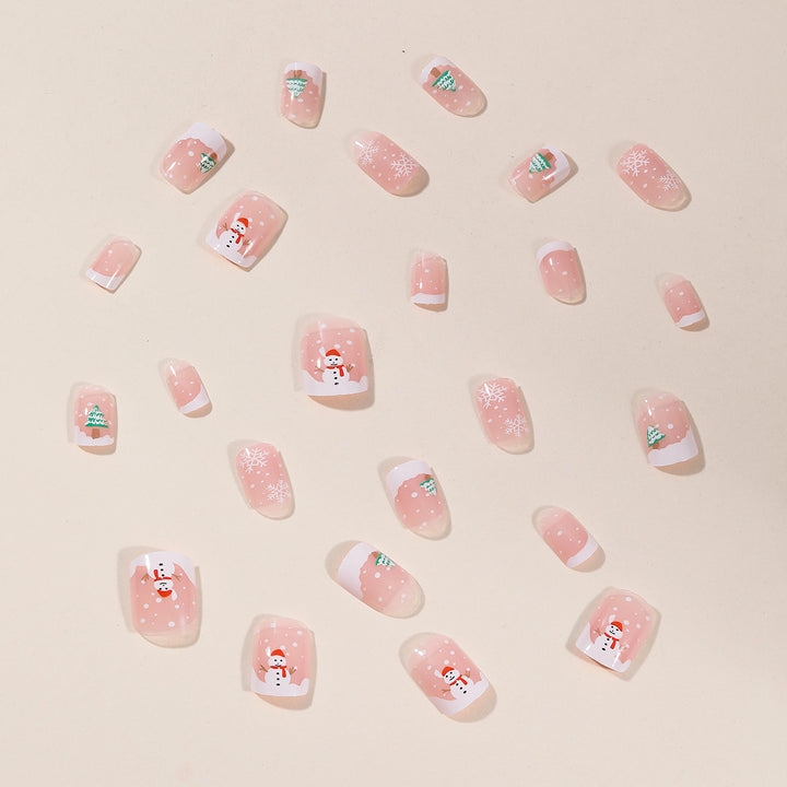 Festive Holiday-Themed Nail Art Bowlift