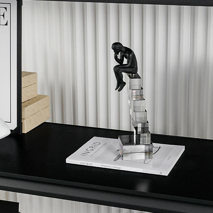 Contemporary Reflective Abstract Sculpture