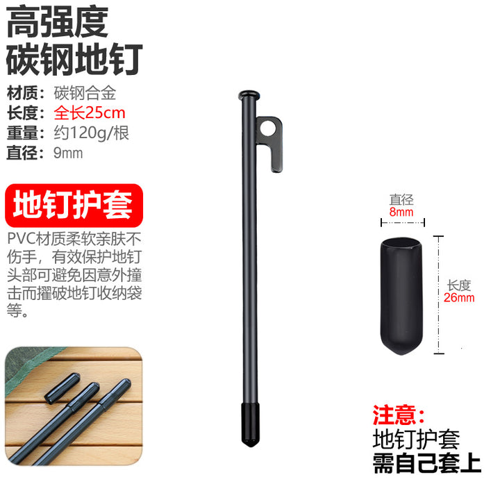 robust steel peg for tent anchoring Bowlift
