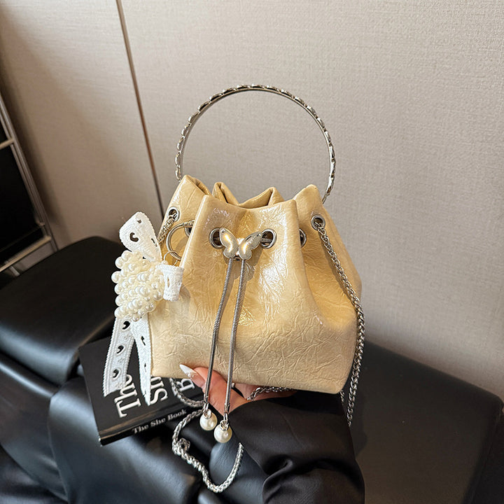 Stylish Butterfly-Detail Handbag Bowlift
