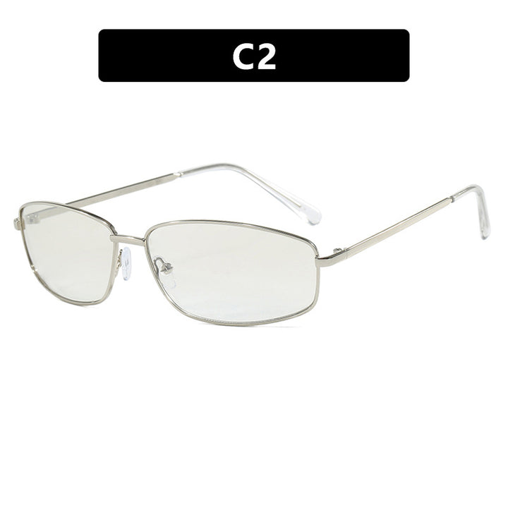 Women's sporty sunglasses with stylish metal protection Bowlift
