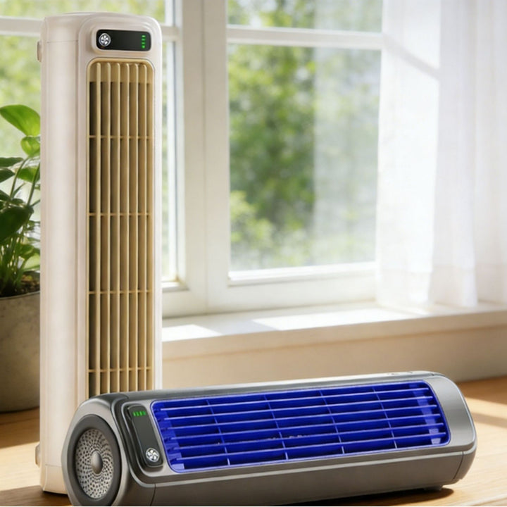 Ladies Vertical Air Purifier with UV Light and Air Circulation Bowlift