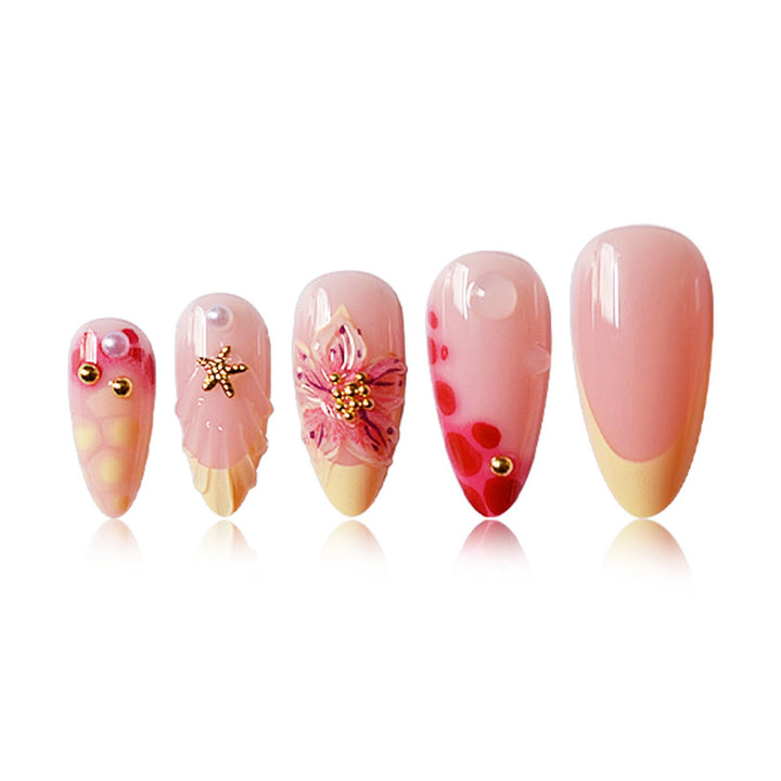 Artistic Floral Nail Art Extensions Bowlift 1787913534