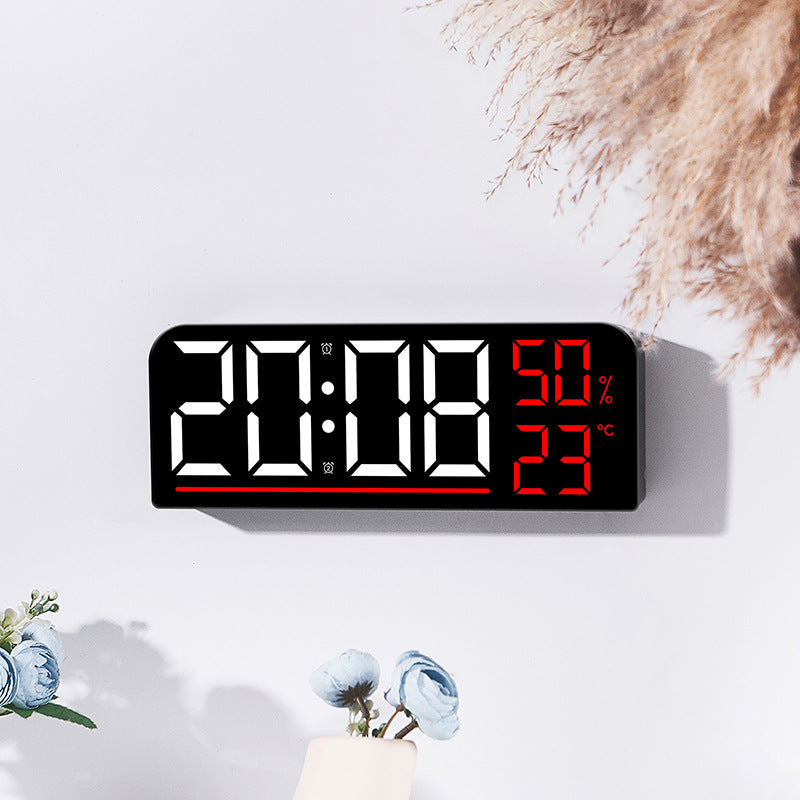 Digital alarm clock with hygrometer and temperature display Bowlift