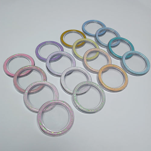Decorative Transparent Compact Mirror Bowlift