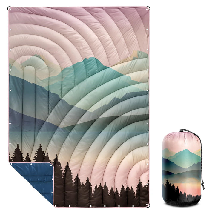 Unisex Travel Blanket with Thermal Insulating Filling Bowlift