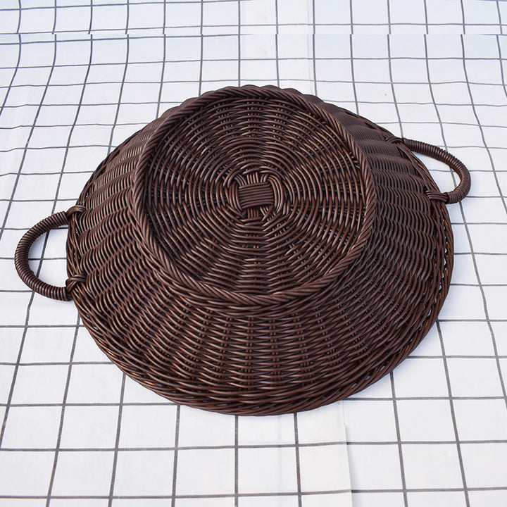 Handwoven Functional Storage Basket Bowlift