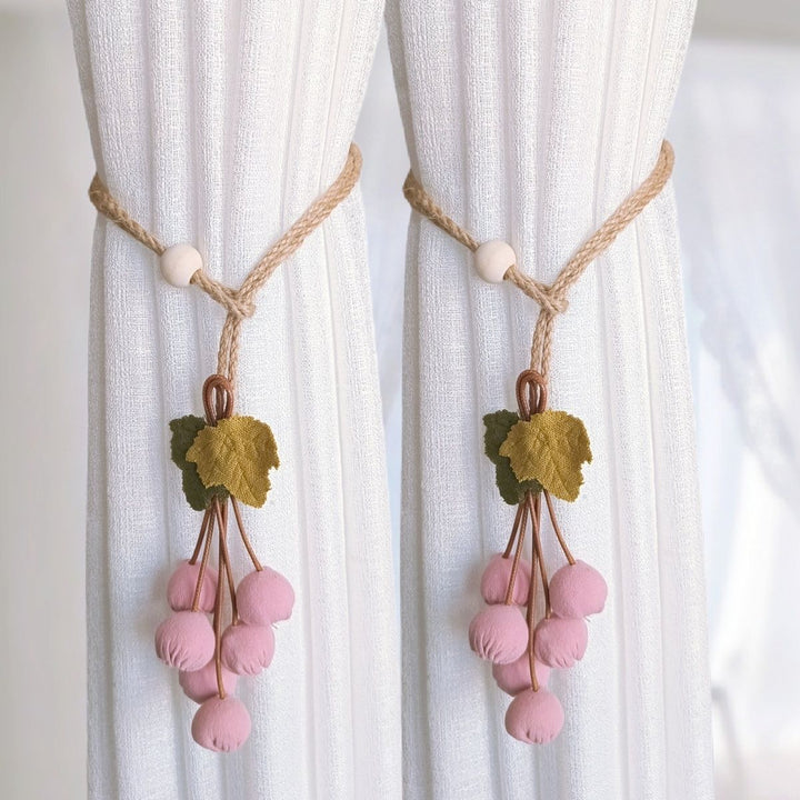 Decorative curtain tiebacks Bowlift