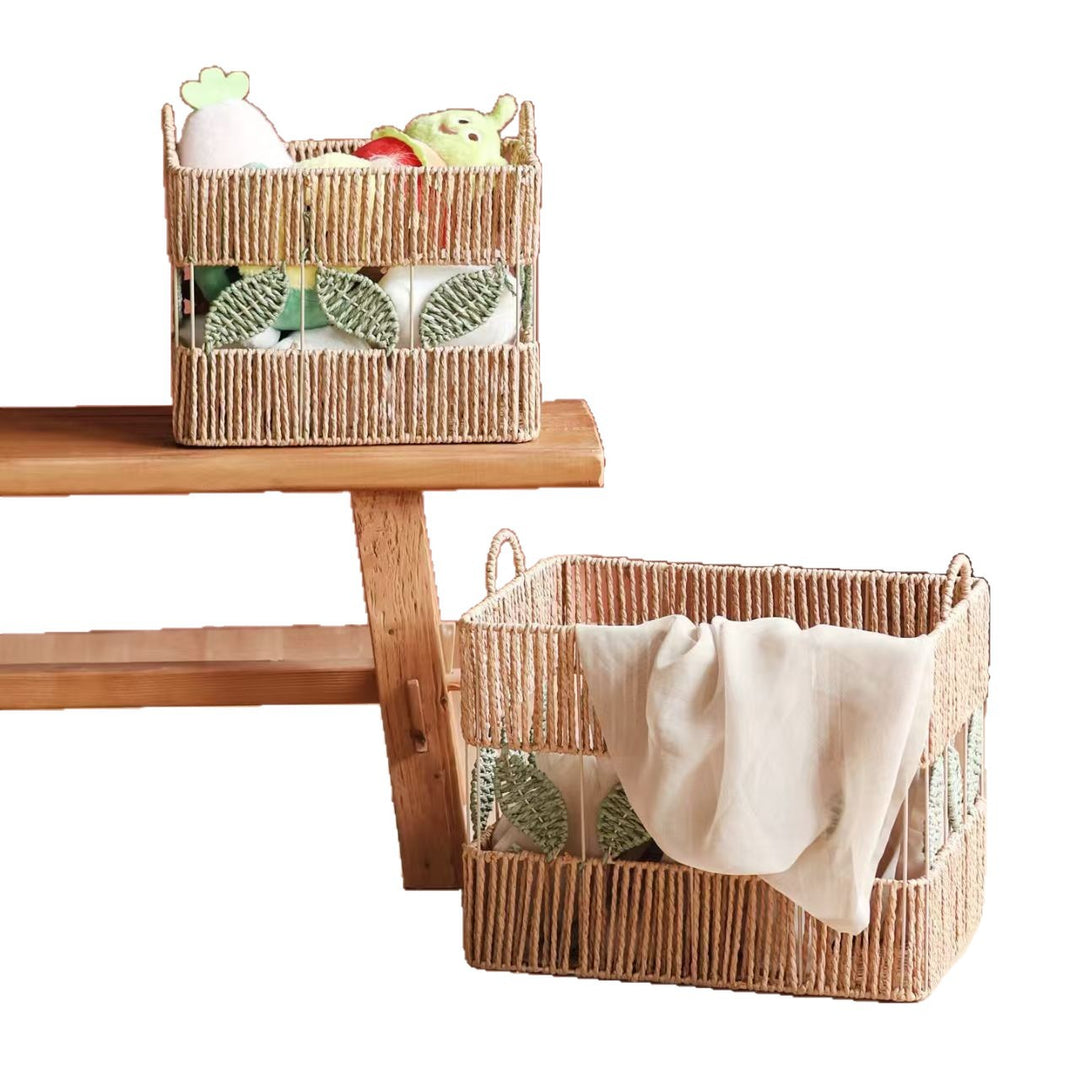 Decorative Storage Basket Made of Natural Material Bowlift