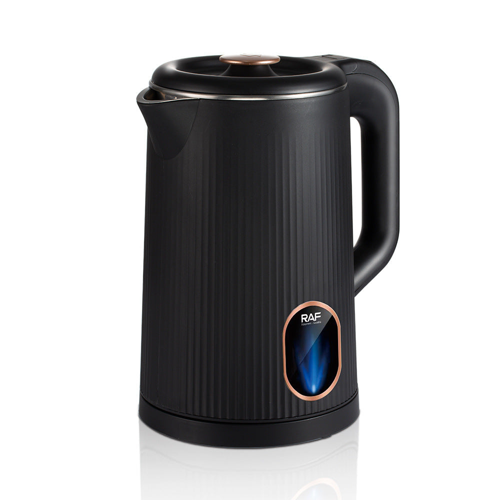 High-Capacity Electric Kettle with Rapid Boiling and 360° Swivel Base Bowlift