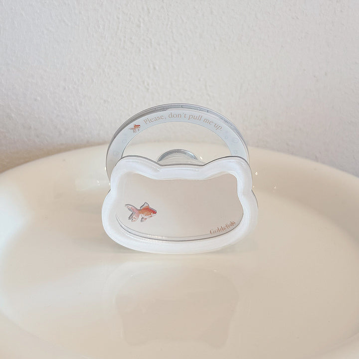 Romantic ceramic coaster with cat motif Bowlift