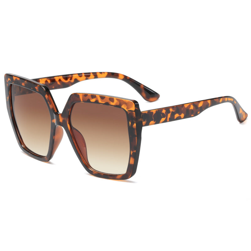 Women’s fashionable transparent sunglasses with square lenses Bowlift