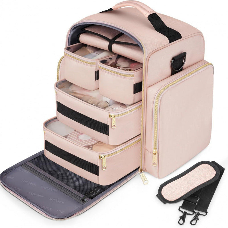 Cosmetic Organizer with Multiple Compartments Bowlift