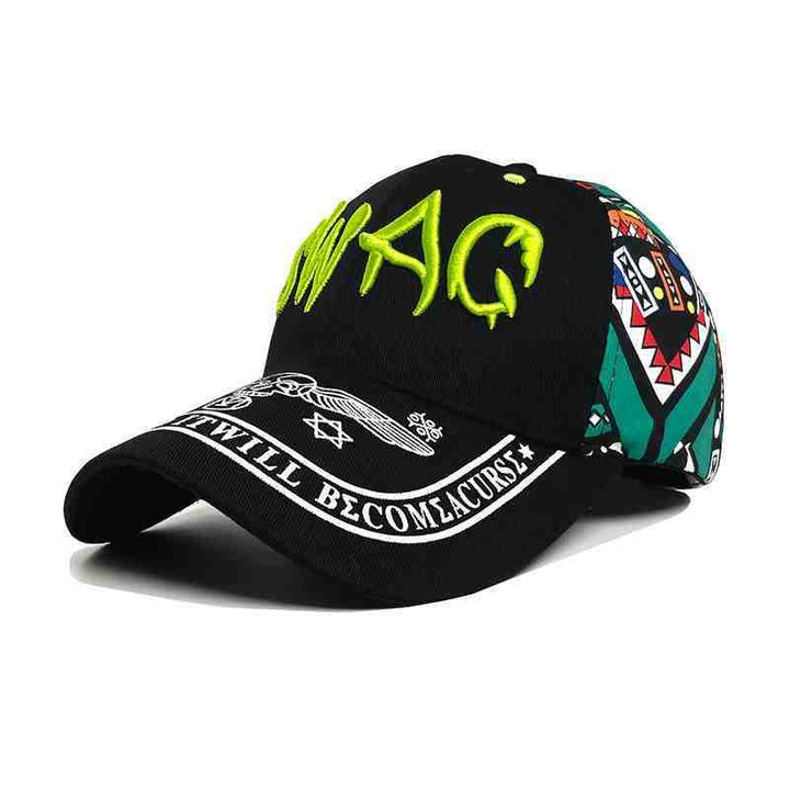 Unisex Graphic Print Baseball Cap Bowlift