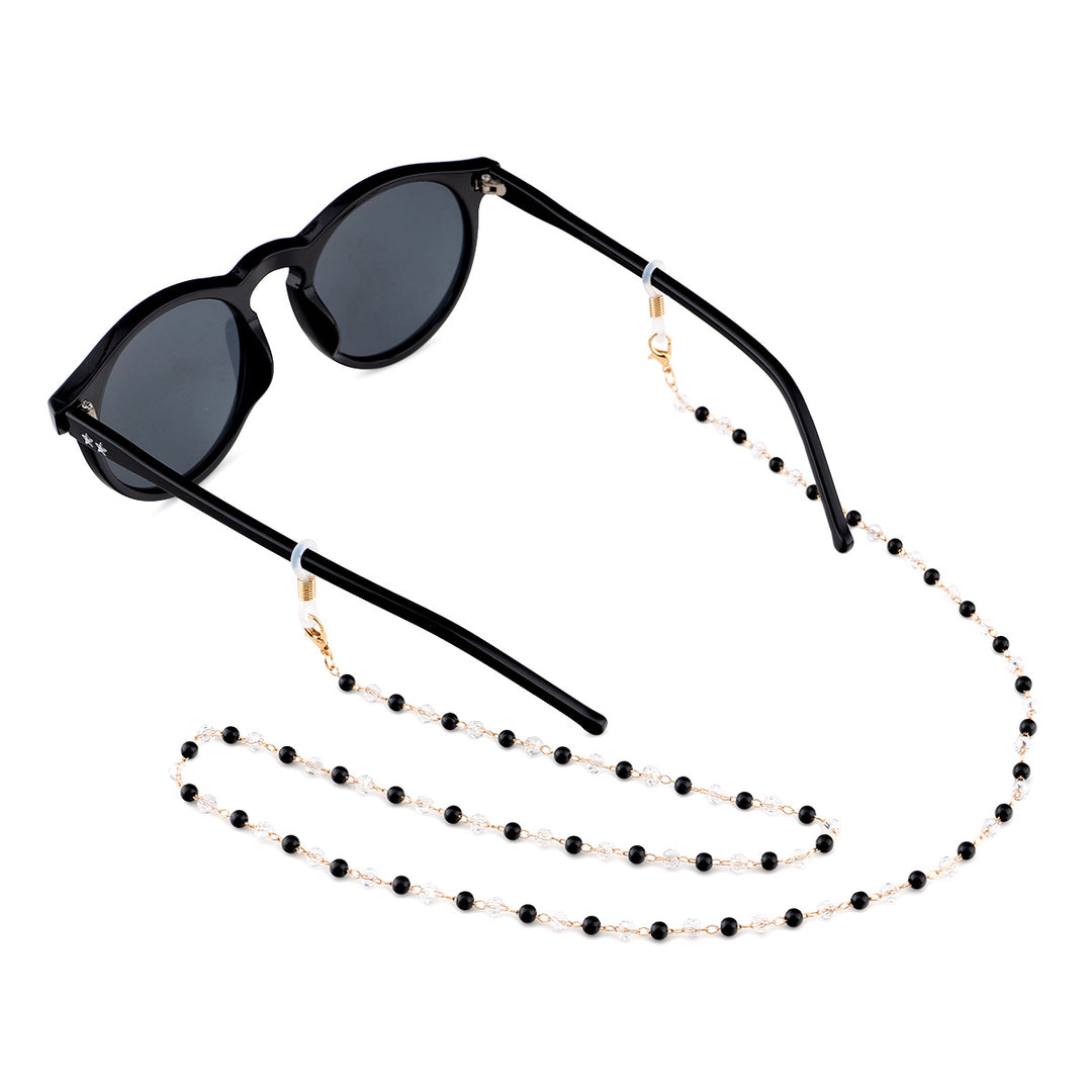 Elegant Beaded Eyewear Retainer Bowlift