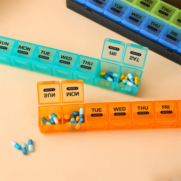 Weekly Pill Organizer Container Bowlift