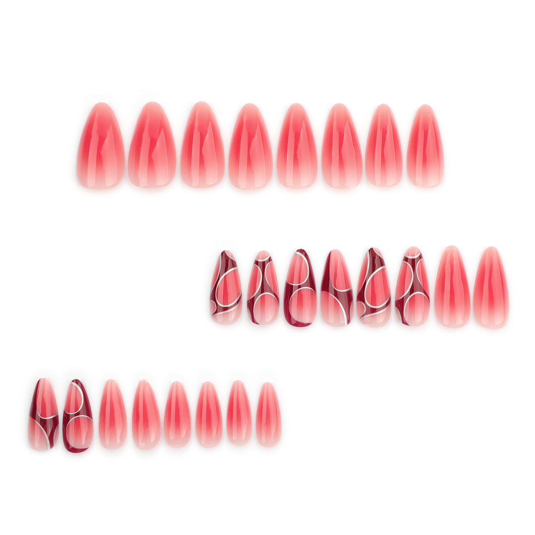 Artful and elegant stiletto nails Bowlift