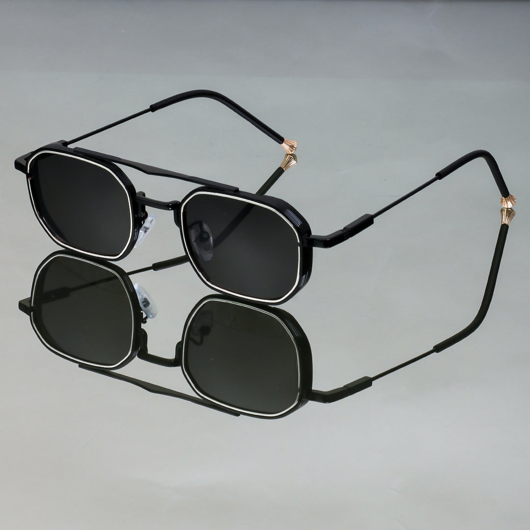 Women Designer Sunglasses with Elegant Metallic Frame Bowlift
