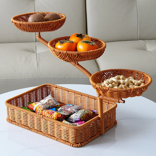 Ladies two-tier fruit bowl Bowlift