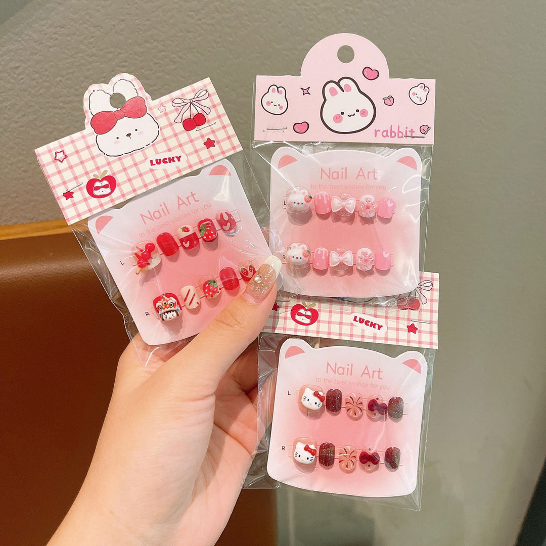 Kawaii Nail Art Artificial Nails Bowlift