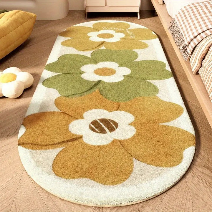 Flower Pattern Comfort Carpet