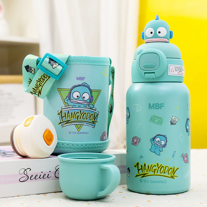 Insulated drinking bottle with cute character design Bowlift