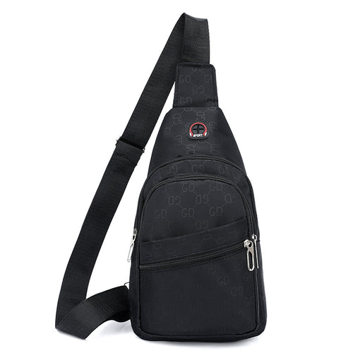 Waterproof Checker Pattern Sling Bag Bowlift
