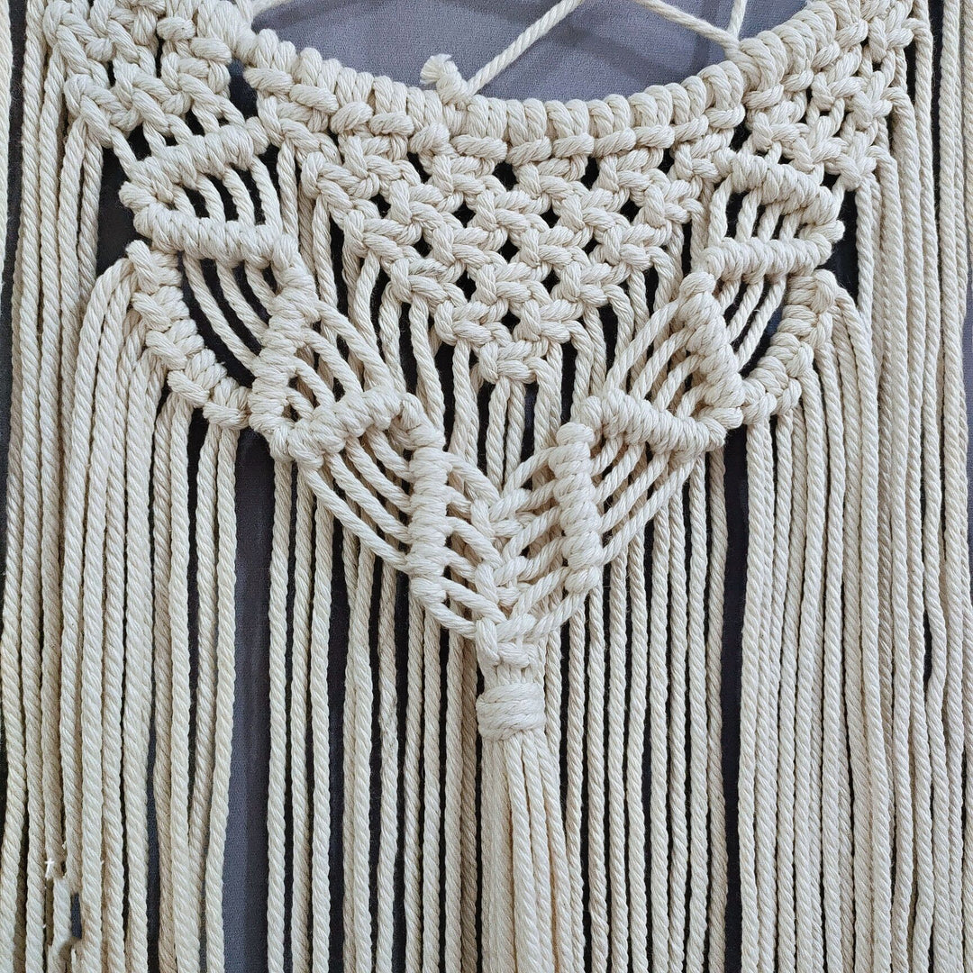 Macramé Dreamcatcher Wall Hanging Bowlift