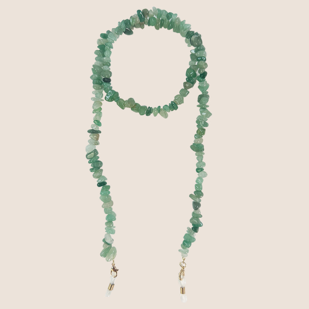 Natural Crystal Eyewear Chain Bowlift