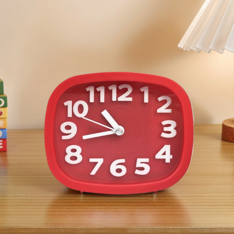 Modern Table Clock In Minimalist Design Bowlift