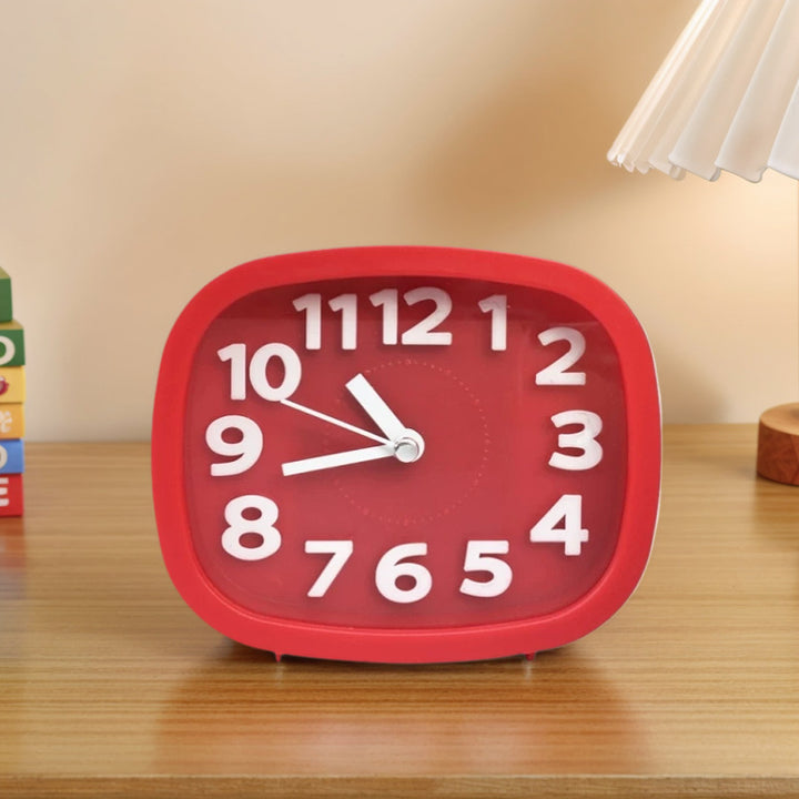 Modern Table Clock In Minimalist Design Bowlift
