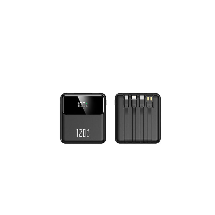 Portable power bank with intelligent charging function and LCD display Bowlift