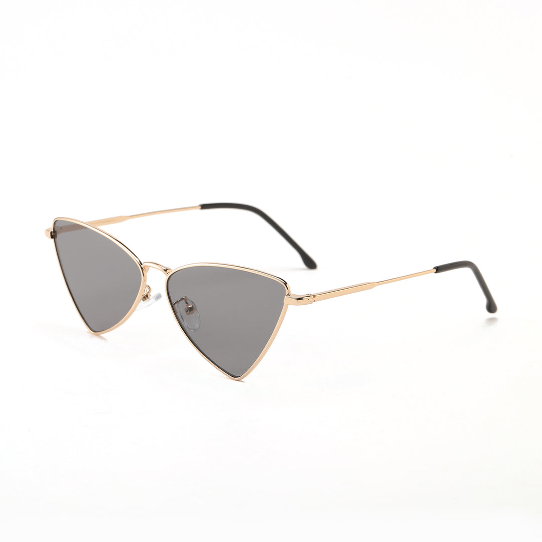 Women trendy Cat-Eye sunglasses with golden accents Bowlift