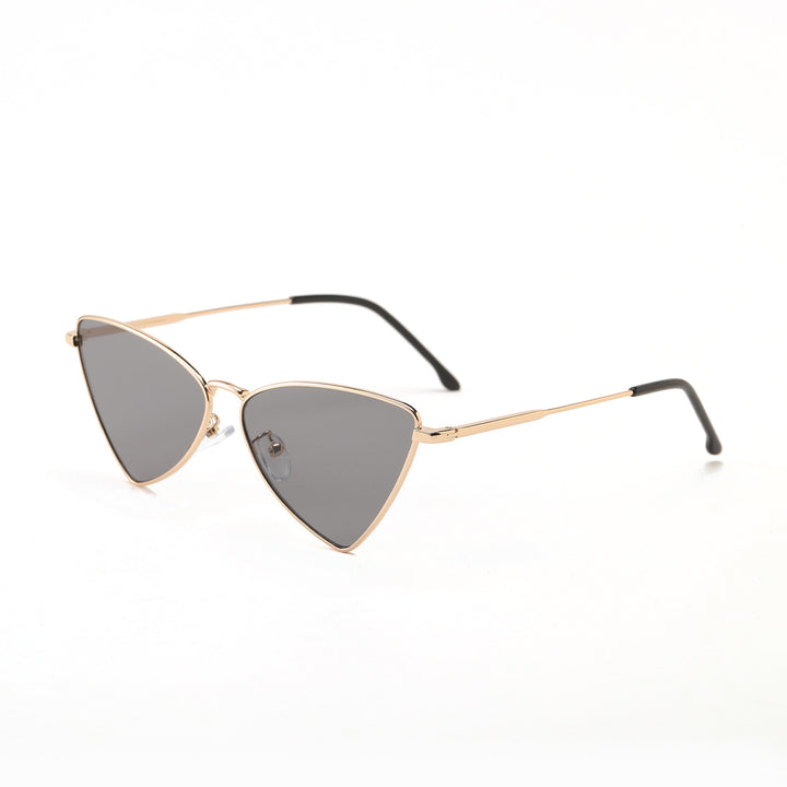 Women trendy Cat-Eye sunglasses with golden accents Bowlift
