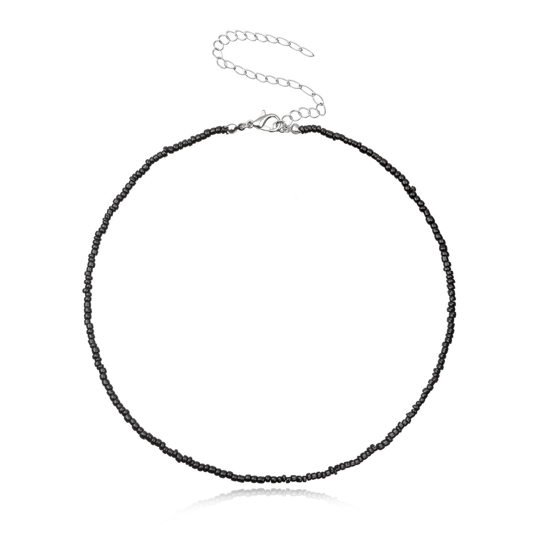Colorful Beaded Choker Necklace Bowlift
