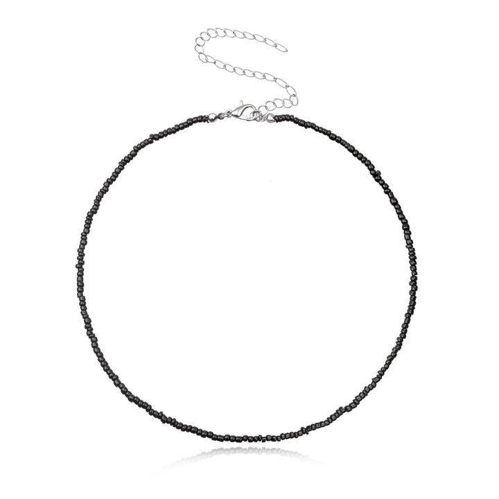 Colorful Beaded Choker Necklace Bowlift