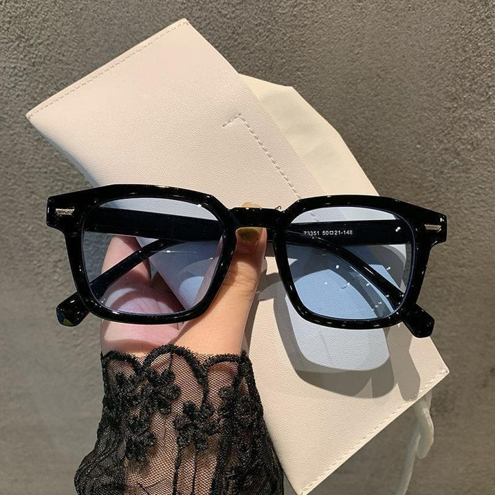 Transparent Frame Square Sunglasses Bowlift