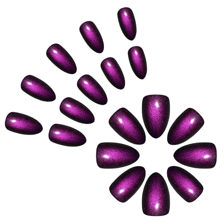 Glamorous Stiletto Press-On Nail Art Bowlift